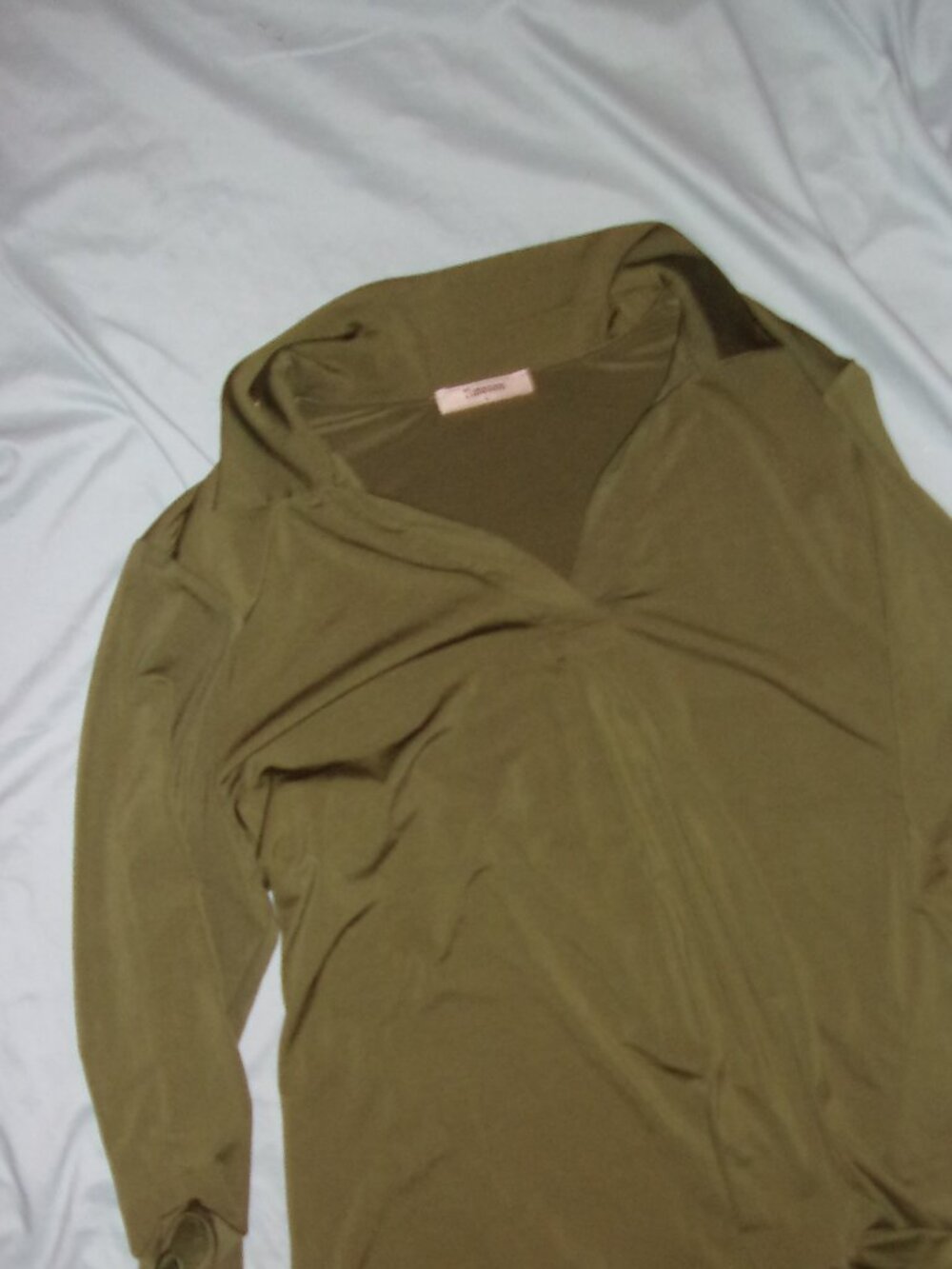 size large   green shirt womens blouse casual dress